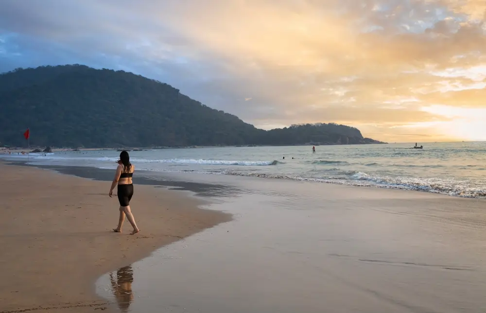 Agonda Beach, Kerala - golden sands and palm trees