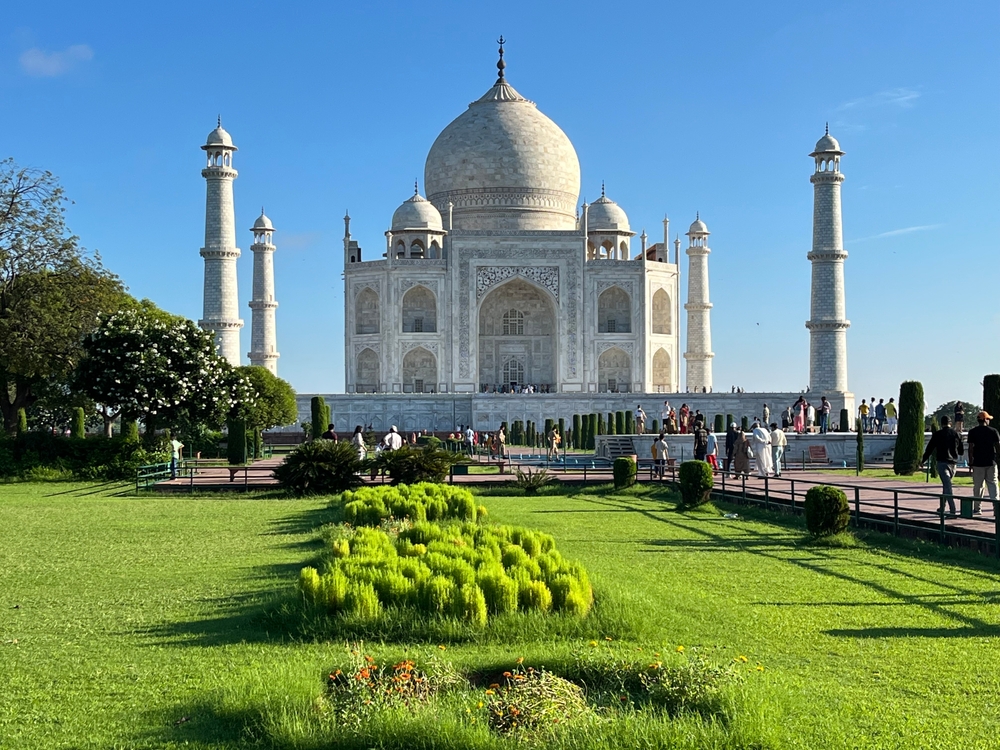 Golden Triangle Tour route covering Delhi, Agra and Jaipur in India